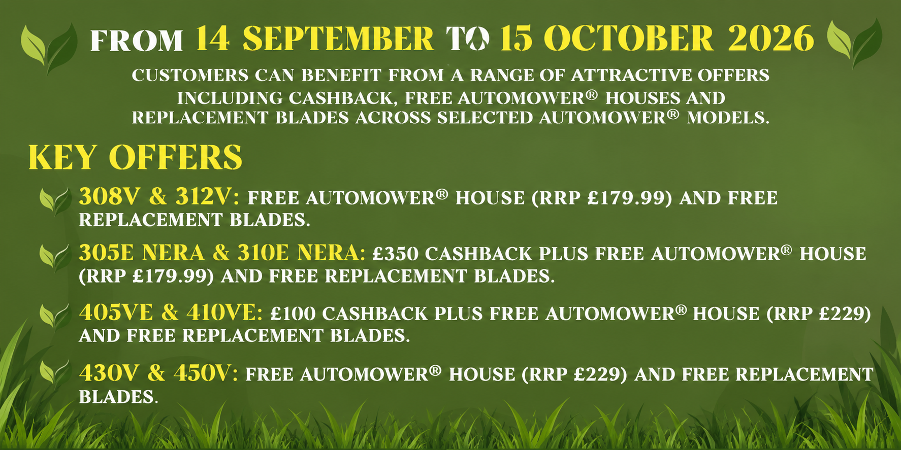 Special Offer sep 26