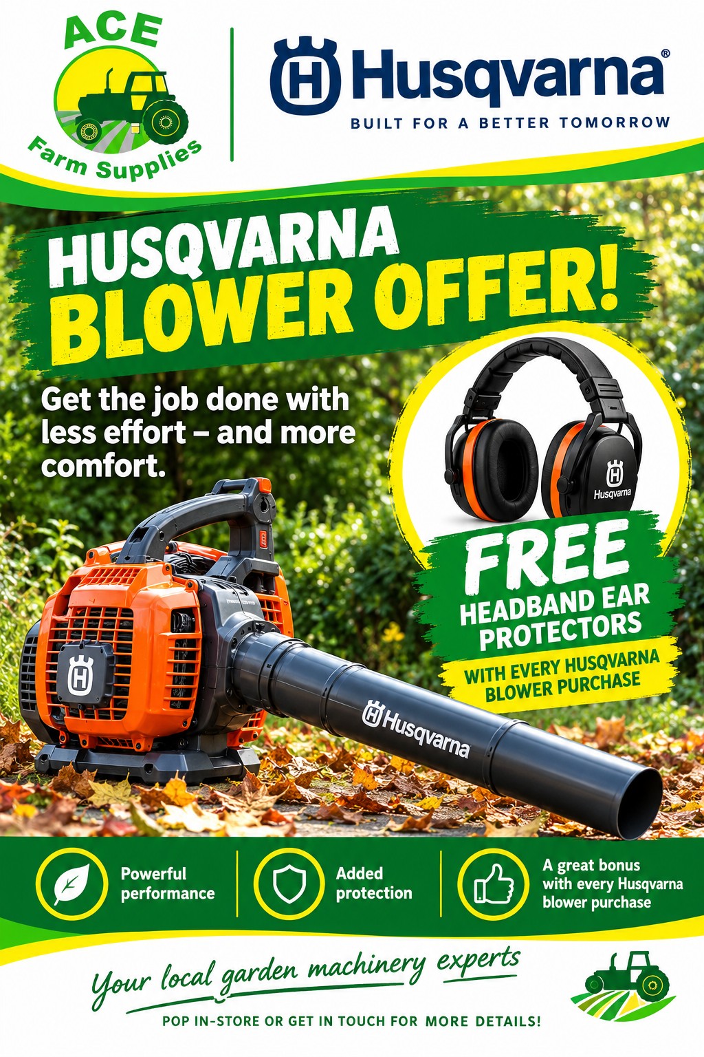 Ace Farm Supplies- Blower Offer